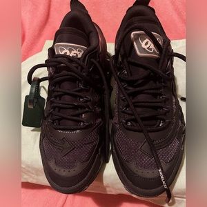 Black off white sneakers